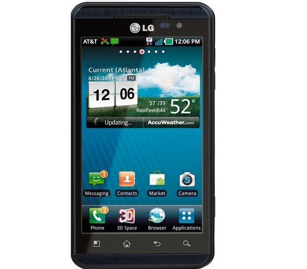 LG Thrill 4G first 3D phone  for AT T  announced