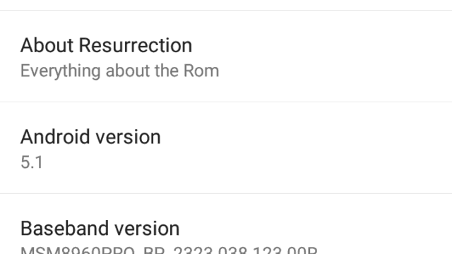 ResurrectionRemix v5.4.3 ROM