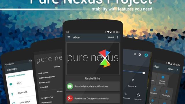 Pure Nexus Nougat ROM