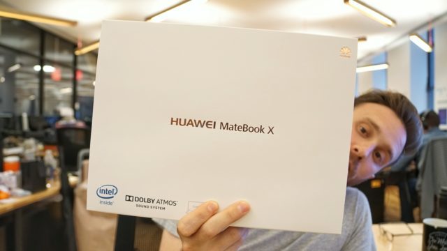 Huawei Matebook X Unboxing