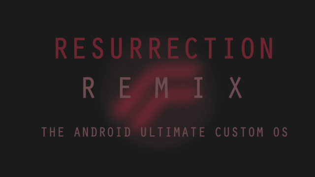 Official Resurrection Remix V5.7.4