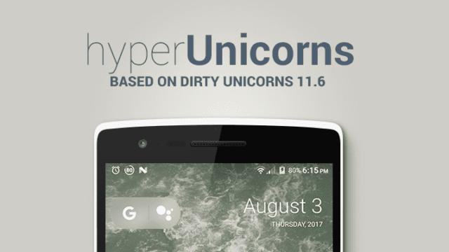 hyperUnicorns - Optimized Dirty Unicorns