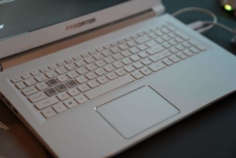 Helios 300 Gold and White Edition Keyboard