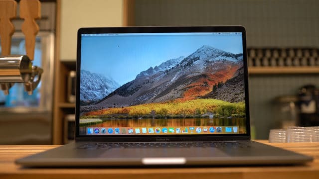 MacBook Pro 2018 on Bar