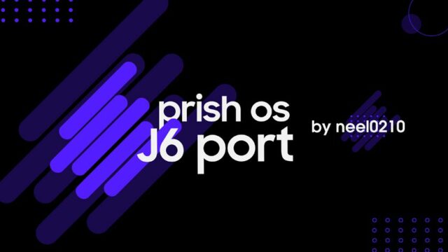 PRISH OS J6Q PORT