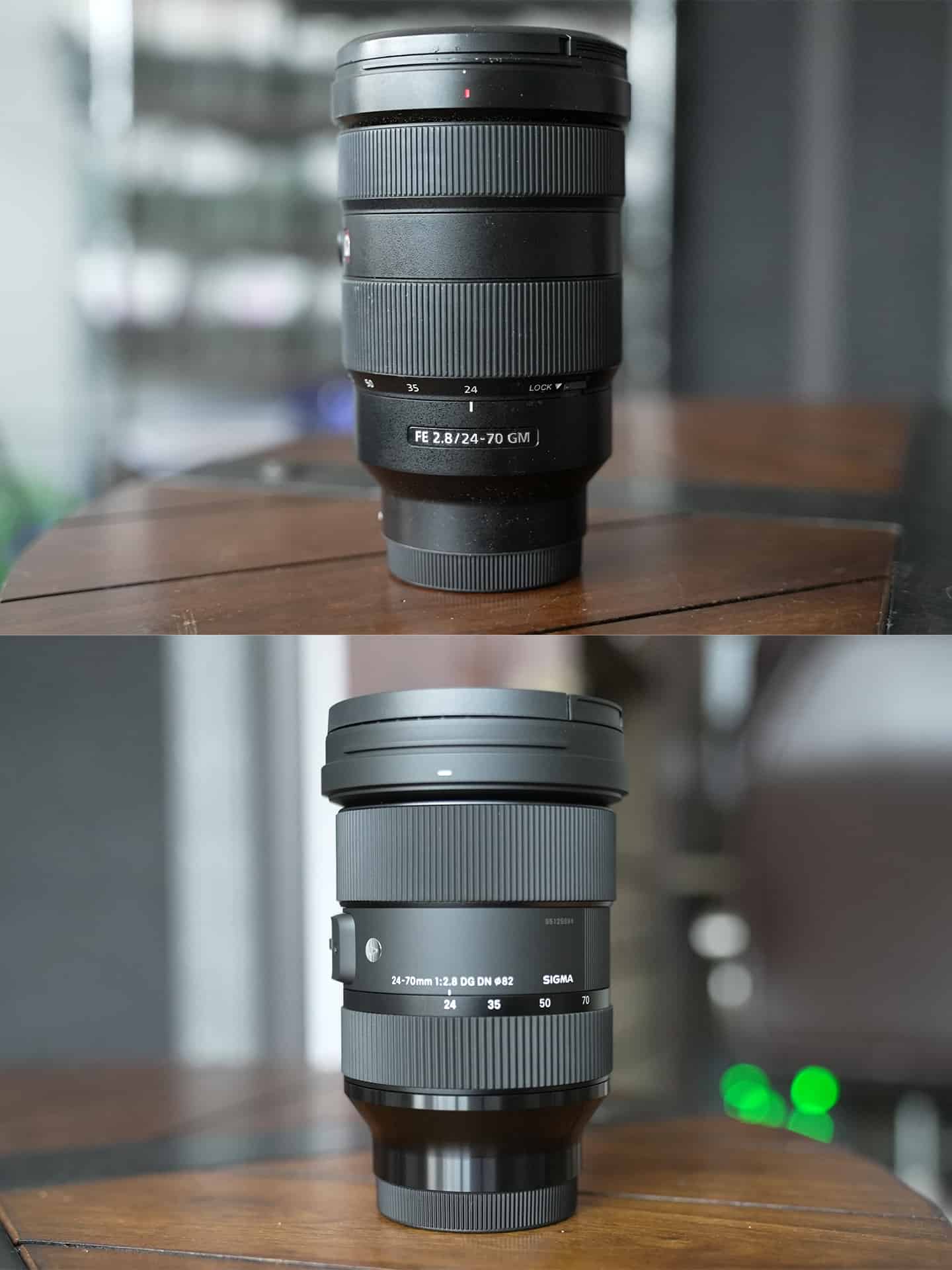 Sony 24-70mm f2.8 vs Sigma 24-70mm f2.8 | TheUnlockr